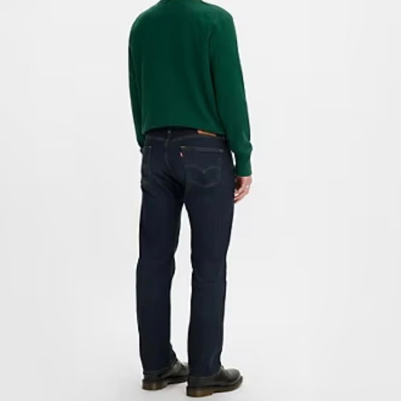 Levi's 505 Straight Leg Jeans Regular Fit Sz 36x32 - Picture 1 of 9